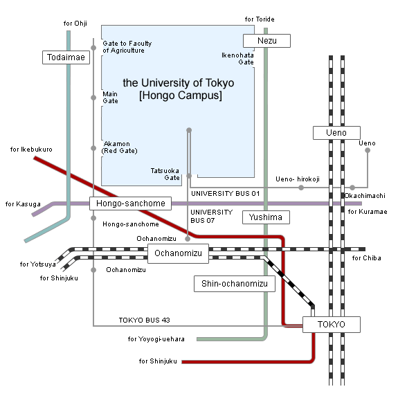 Access to Hogo campus